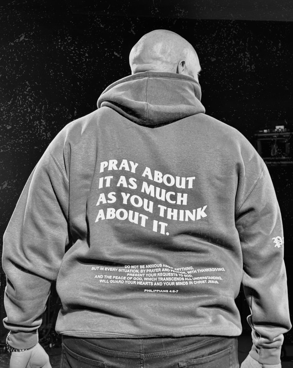Phil 4:6 - 7 Prayer Over Worry Pray About It As Much As You Think About It Prayer For Anxiety